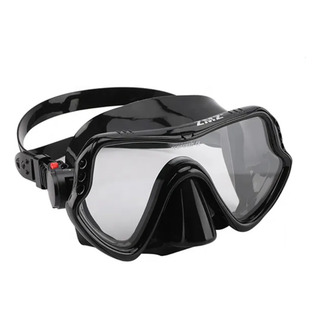 Óculos Mergulho Snorkel Lentes Uv Profissional Preto Óculos Mergulho Snorkel Lentes Uv Profissional Preto