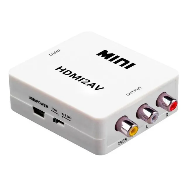 Conversor De Hdtv A Rca Convertidor Hdmi A Rca Av