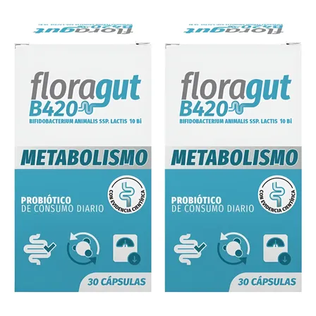 Floragut B420 Control De Peso- Pack X2 Sabor Sin Sabor