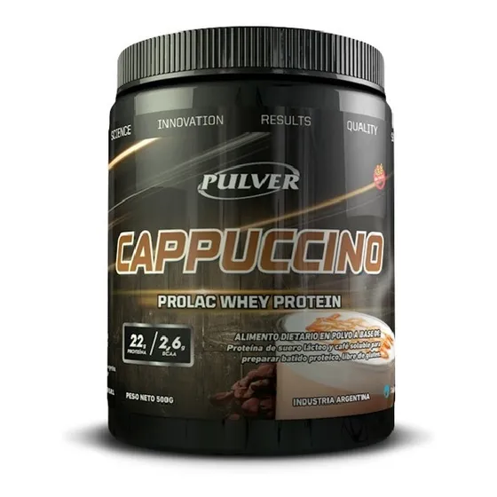 Proteina Prolac Whey 500 Gr Pulver Capuccino Sintacc
