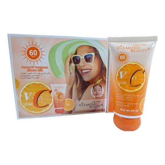 Protector Solar Diamond 60 Spf Vitami C Bloqueador Cod 3005