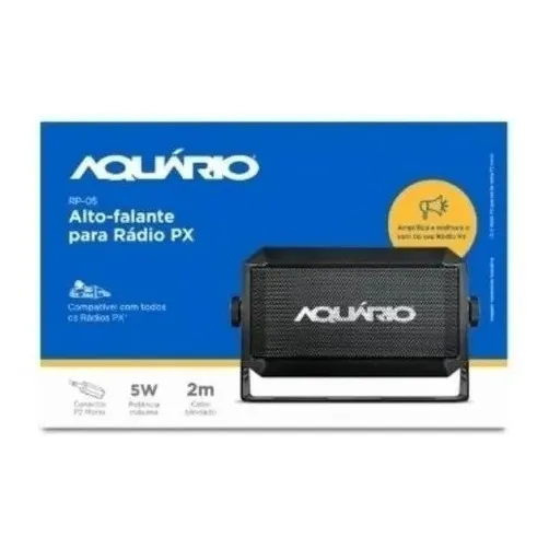 Alto Falante Para Rádio Px Aquário Rp-05 3w P2 Mono