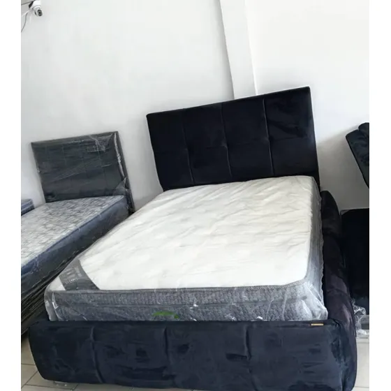 Cama Matrimonial De Lujo  Con Colchón Mueblestkhome