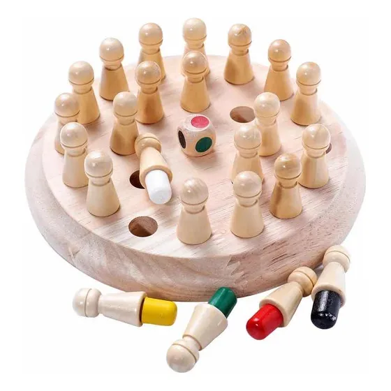 Juego Memoria De Madera - Slider War