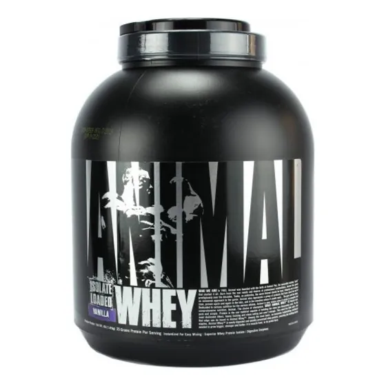 Animal Whey Universal 4 Lb Proteina Isolada Choco O Vainilla