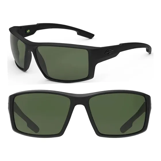 Oculos Mormaii Sol Joaca 4 Preto Fosco Lente Verde - G15