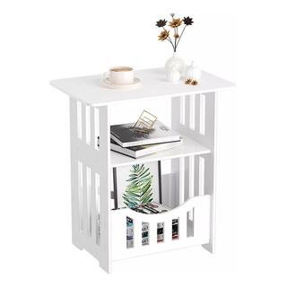 Mesa De Noche Buro Blanco Mesita Minimalista Modern Recámara Mesa De Noche Buro Blanco Mesita Minimalista Modern Recámara