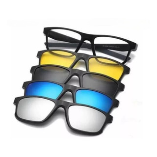 Lentes Clip On Deportivo Varilla Recta Micas Intercambiables Lentes Clip On Deportivo Varilla Recta Micas Intercambiables