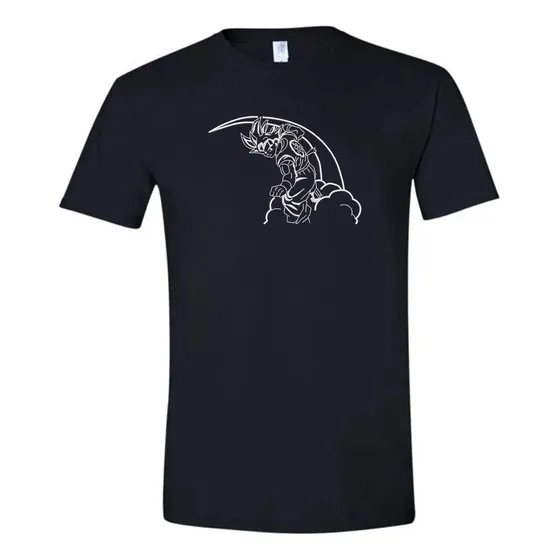 Remera 100% Algodon Juvenil Adolescente Bordada Diseño Anime
