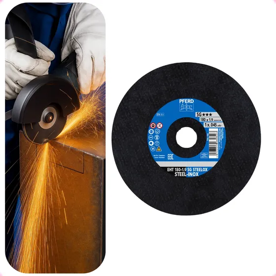 Kit 25 Disco De Corte 180-1,9 Sg Steelox