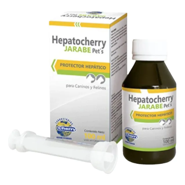 Cherry Hepatocherry 100ml Protector Hepático Perros Y Gatos