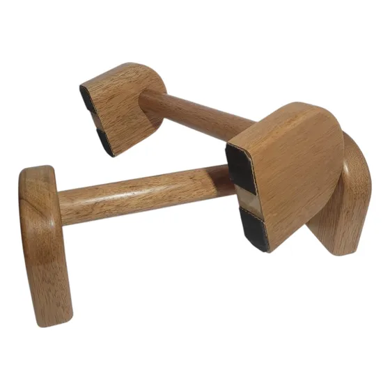 Mini Paralelas Push Up De Madera Tornillo Calistenia