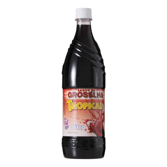 Xarope Artificial Sabor Groselha Tropical Garrafa 1litro