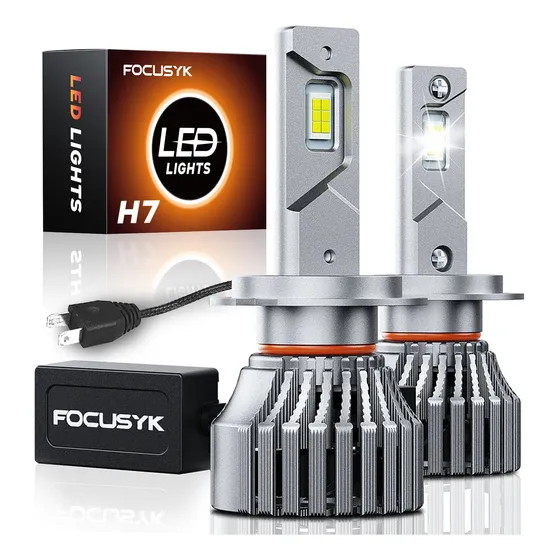 Kit Focos De Luz Led H7 H11 9005 9006 H1 28000lm Canbus Csp