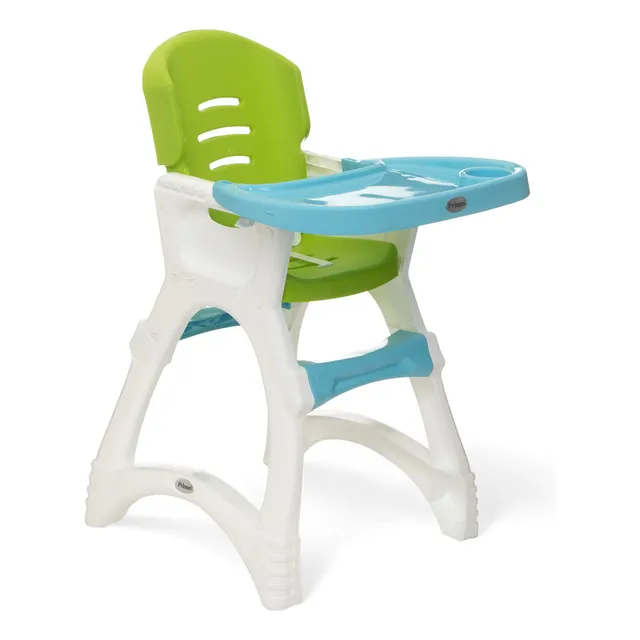 Silla Periquera Bebe Prinsel Dinner Reforzada Color Turquesa