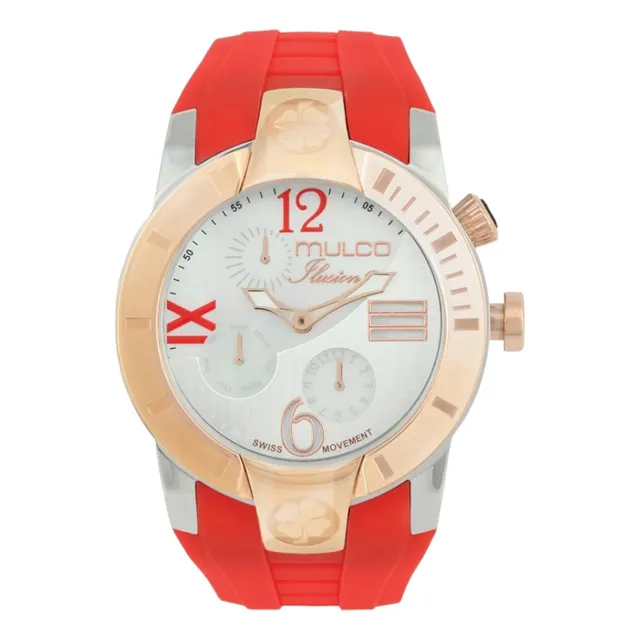 Reloj Mulco Ilusion Mw5-1877-063 Con Movimiento Suizo