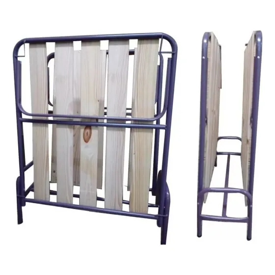 Cama Catre Plegable 1 Plaza Reforzado Premium Envio Gratis