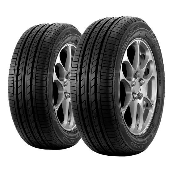 Kit 2 Pneus Aro 15 Bridgestone 195/55 R15 85h Ecopia Ep150