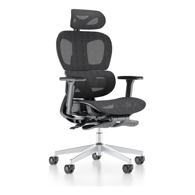 Cadeira Escritório Ergonômica Executiva Premium Cosy T03 Cor Preto Material Do Estofamento... Cadeira Escritório Ergonômica Executiva Premium Cosy T03 Cor Preto Material Do Estofamento...
