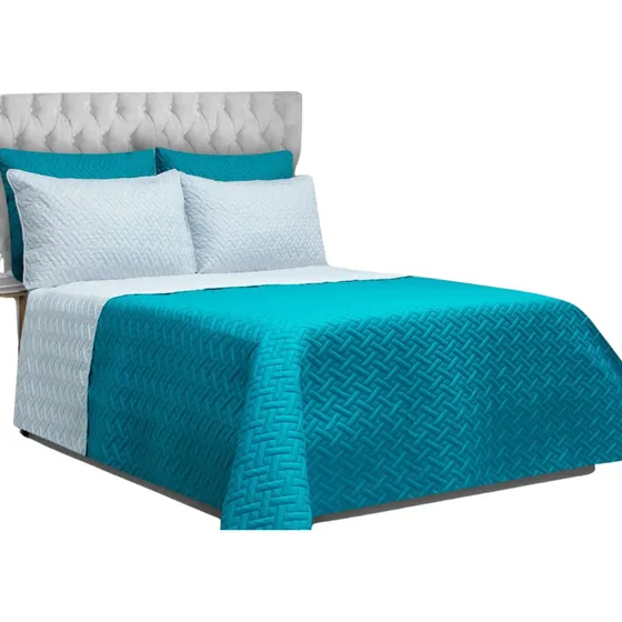 Cubrelecho Colcha Española Cama King 2x2