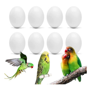 Huevos De Pájaros Falsos Woledoe, Para Huevos Puestos, 8 Uni Huevos De Pájaros Falsos Woledoe, Para Huevos Puestos, 8 Uni