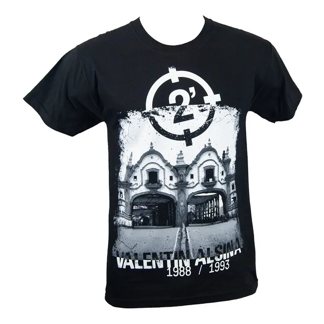 2 Minutos Remera Valentin Alsina Punk Rock