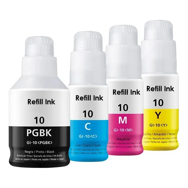 Recarga G7010 G5010 G6010 Botella G10 Cmyk - Kit 4 Pzs