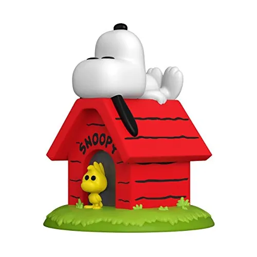 Funko Pop! Deluxe: Cacahuetes - Snoopy En Casa De P5zqc