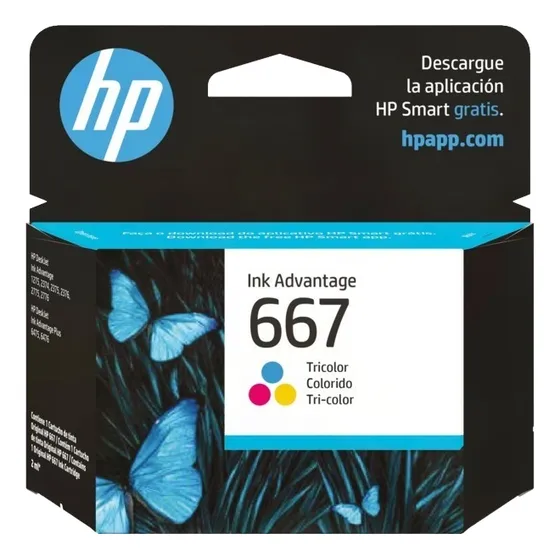 Cartuchos Hp 667 Original Imp 1275 2374 2375 2376 2775 2776