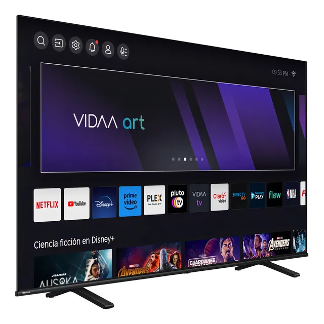 Smart Tv Toshiba 50c350lspi 50 4k Dled & Frameless Vidaa