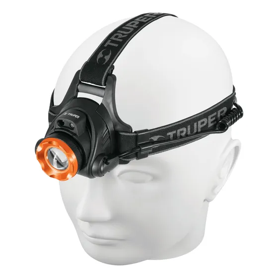 Linterna De Minero Led 300 Lm, Recargable, Truper Expert