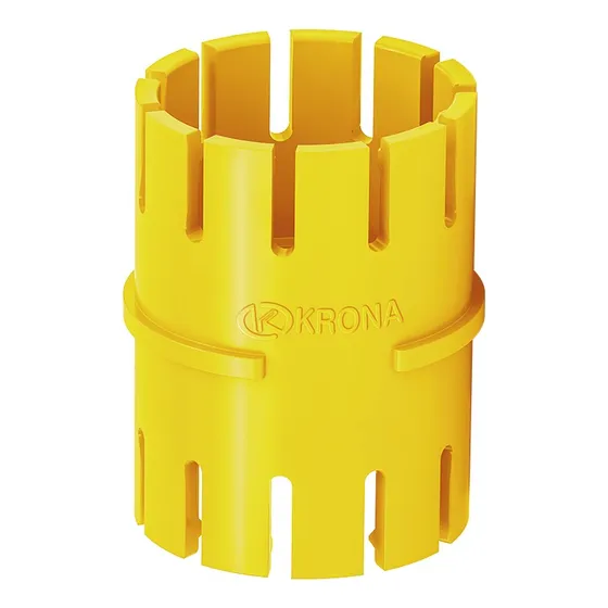 Luva Pressão  Emenda Conduíte Pvc 25mm 3/4 - Am. 20pç  Krona