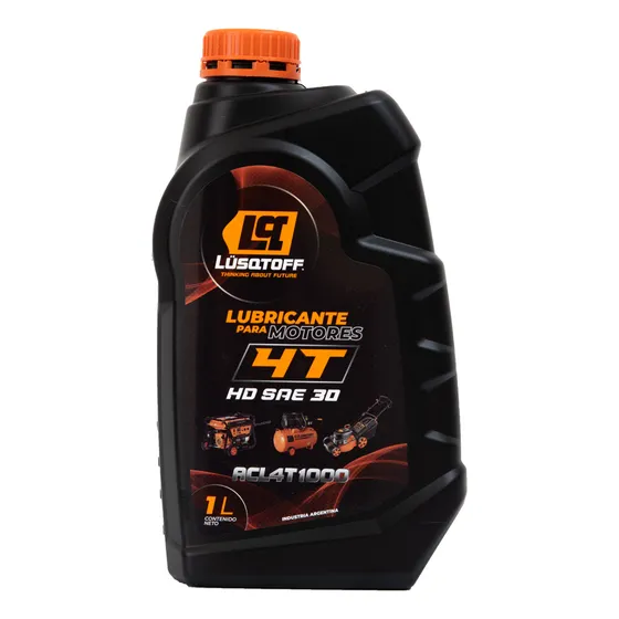 Aceite Lusqtoff Sae 30 4t Grupos Electrógenos Compresor X 1l