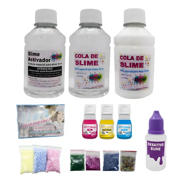 Kit De Fazer Slime Premium Ine Slime Mini