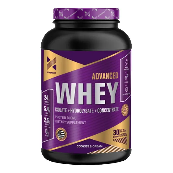 Advanced Whey Proteina Xtrenght 2lbs - Isolate Blend Aislado