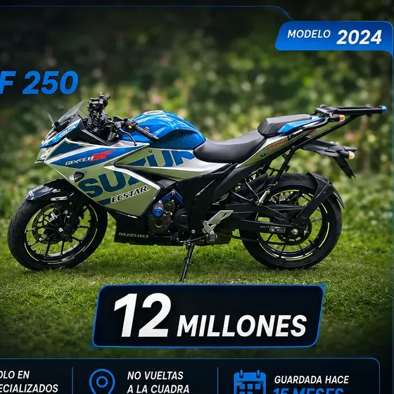 Susuki Gixxer Sf250 Con 9500km No Soat No Tecno