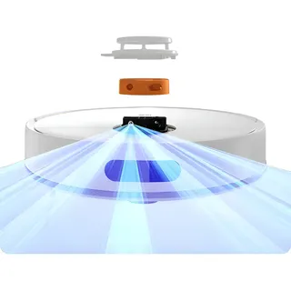 Aspirador de pó robô Xiaomi Vacuum S40c E101 branco