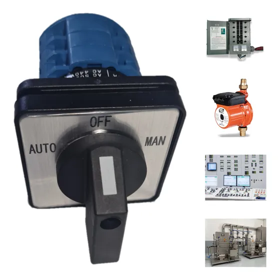 Selector 3 Posiciones Auto-off-man 20 Amperes Switch