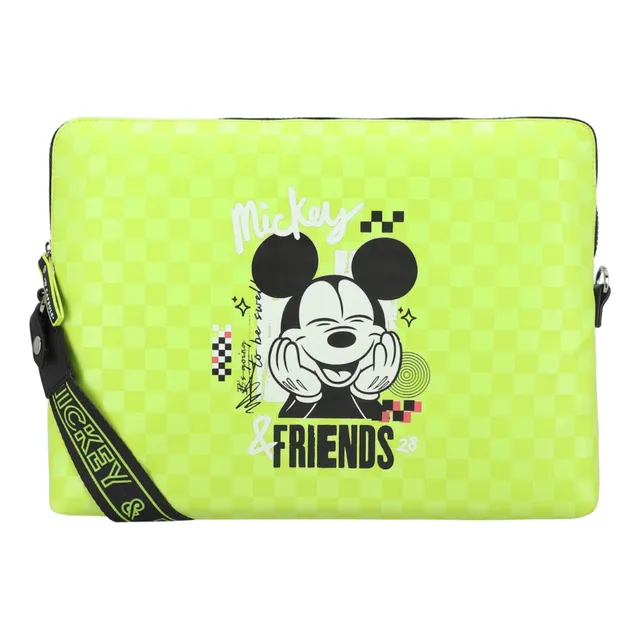 Porta Laptop Para Mujer W Capsule Verde Limón Hbbianco18cw