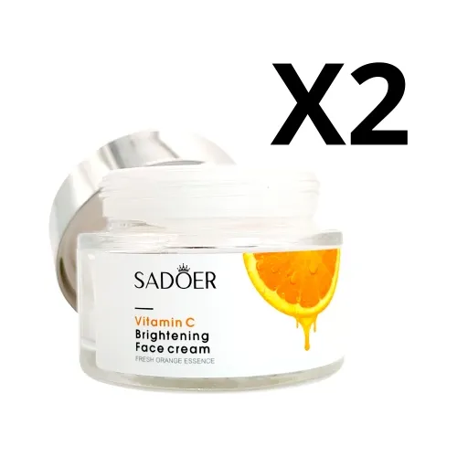 Vitamina C | Crema Facial | 50 Grs | Hidratante | Sadoer®