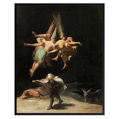 Brujos Sabbath Wicca Wall Art - Vintage Brujería 1nydz