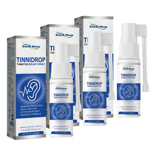 Spray Para Alívio De Zumbido Tobk Tinnidrop, Pacote Com 3 Spray Para Alívio De Zumbido Tobk Tinnidrop, Pacote Com 3