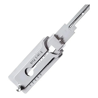 Decodificador De Llave Maestra D De Acero Inoxidable 2 En 1 Decodificador De Llave Maestra D De Acero Inoxidable 2 En 1