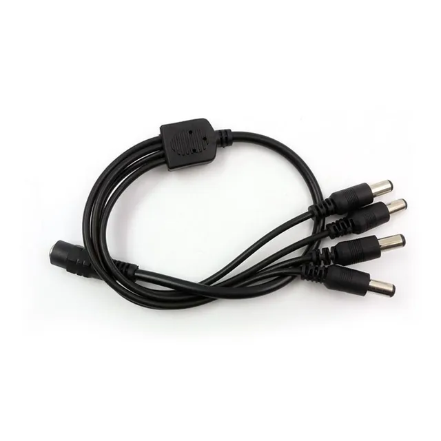 Dc Cable Splitter 1 Input 4 Output 12v Dc1-4
