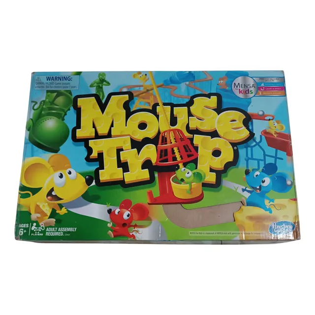 Jogo Tabuleiro Mouse Trap Hasbro @2016 Completo