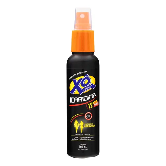 Repelente Spray sem Perfume Xô Inseto Frasco 100ml