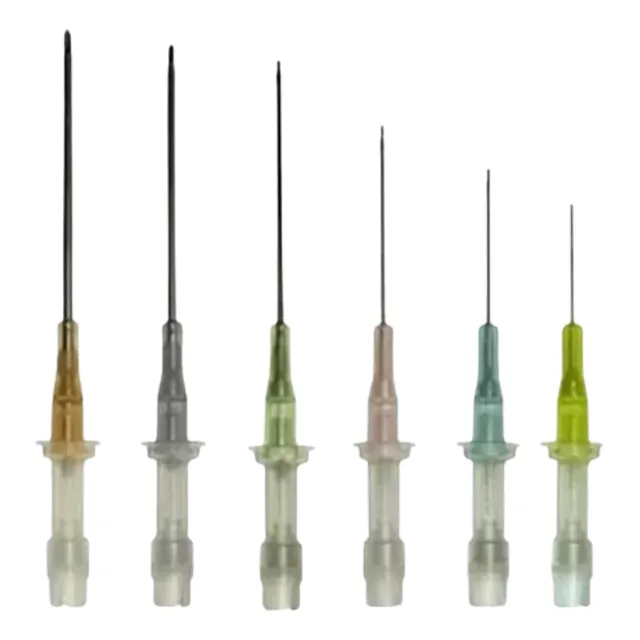 40 Bránulas(cánulas) Lockguard-diferentes Medidas- Deltamed