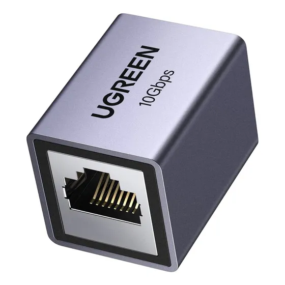 Extensor Ethernet 10 Gbps, Acoplador Para Cable Cat8, Cat7,