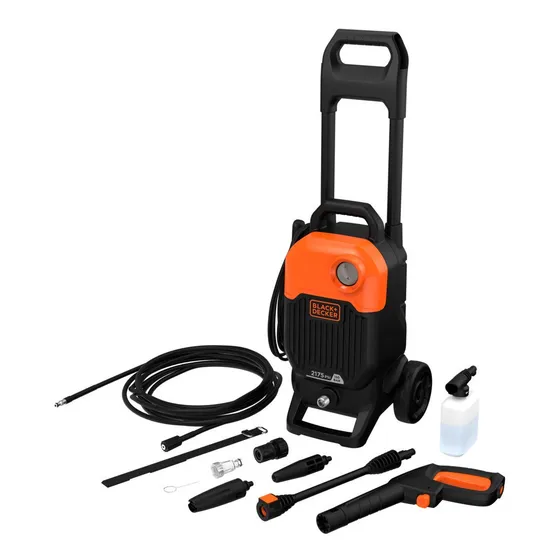 Hidrojet Black And Decker 2175 Psi Hidrolavadora Accesorios
