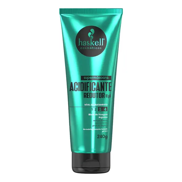 Supermáscara Acidificante Redutor Ph 240g Haskell